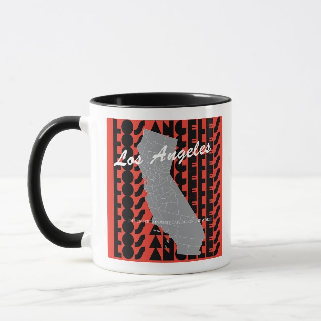 Los Angeles coffee mug  (Left)