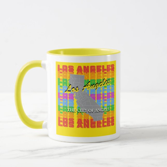 Los Angeles coffee mug  (Left)