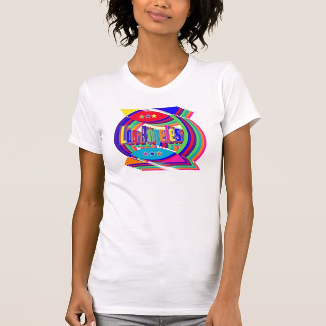 Los Angeles Colour Combo 2 T-Shirt (Front)