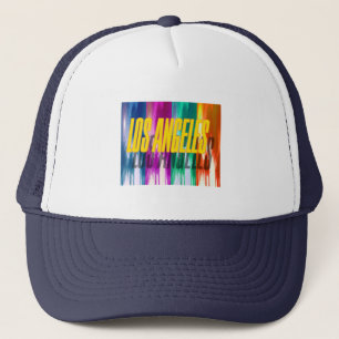 "Los Angeles Colourful Palms" Hat