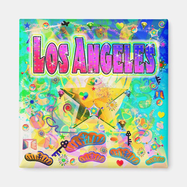 Los Angeles Epoch Hour Magnet (Front)