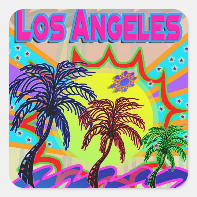 Los Angeles Eternal Sticker (Front)