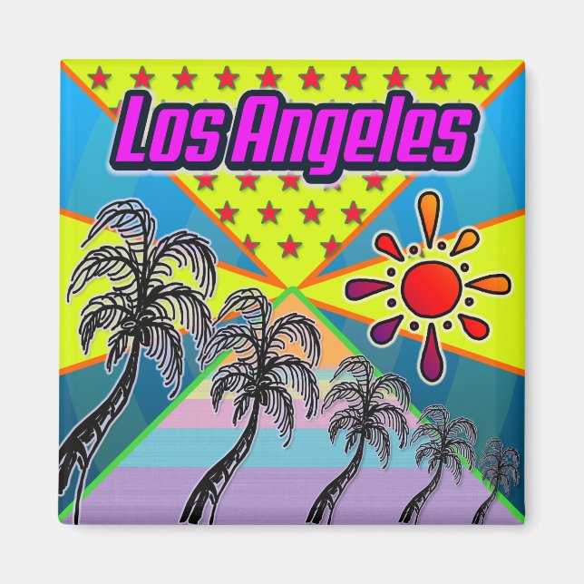 Los Angeles Freedom Magnet (Front)