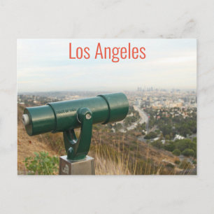 Los Angeles from Mulholland Drive Postcard