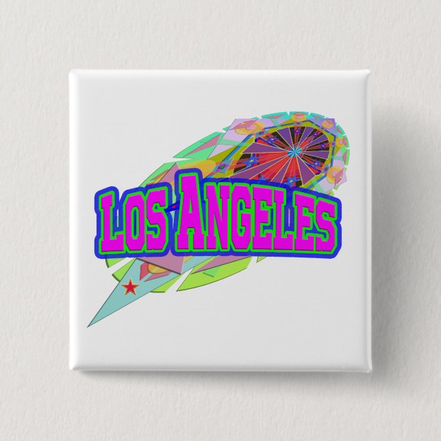Los Angeles Future Button (Front)