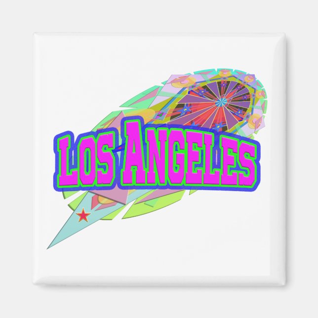 Los Angeles Future Magnet (Front)