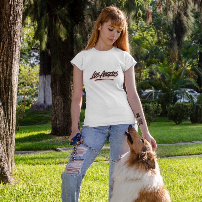 Los Angeles Graffiti Style T-Shirt (Creator Uploaded)