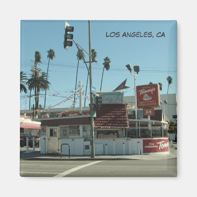 Los Angeles Hamburgers Magnet! Magnet (Front)