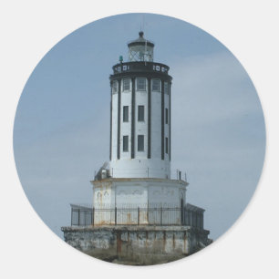 Los Angeles Harbour Lighthouse Classic Round Sticker