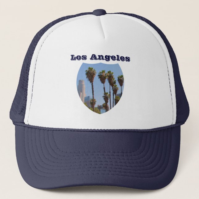 Los Angeles Hat! Trucker Hat (Front)