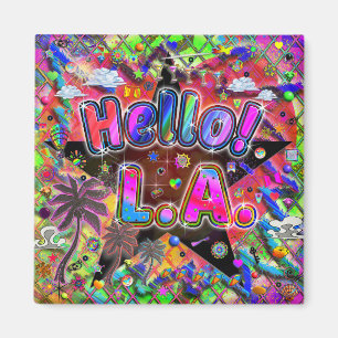 Los Angeles Hello! Magnet! Magnet