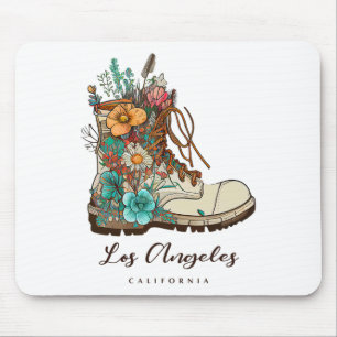 Los Angeles Hiking Outdoors Souvenir Mouse Pad