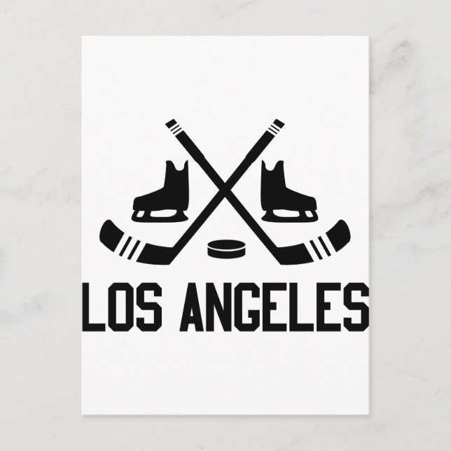 Los Angeles Hockey Postcard (Front)
