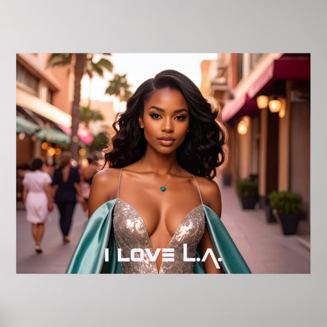 LOS ANGELES - I LOVE L.A. POSTER (Front)
