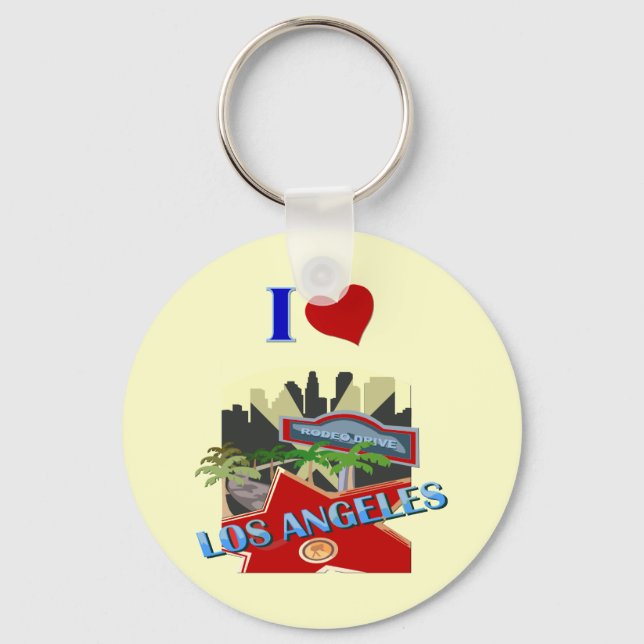 Los Angeles Key Ring (Front)