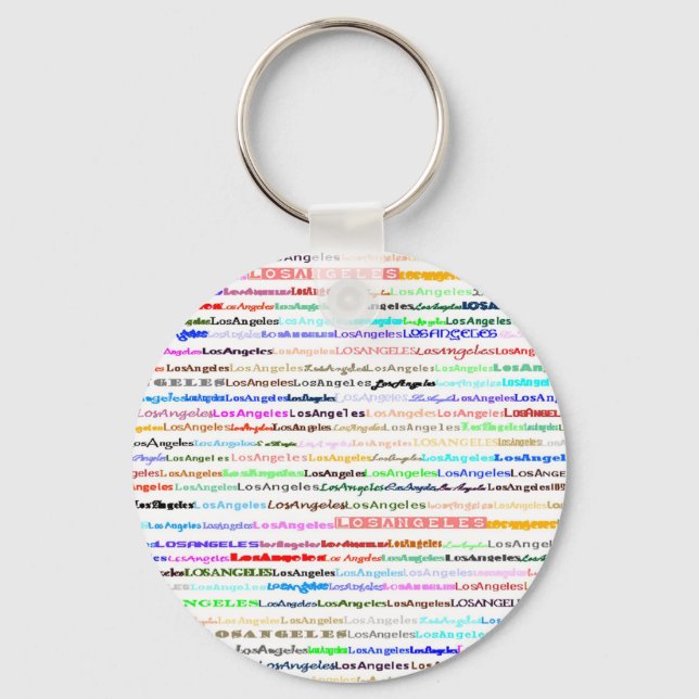 Los Angeles Keychain (Front)