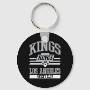 Los Angeles Kings Hockey Club Black Officially Lic Key Ring