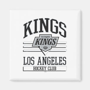 Los Angeles Kings Hockey Club White Officially Lic Magnet
