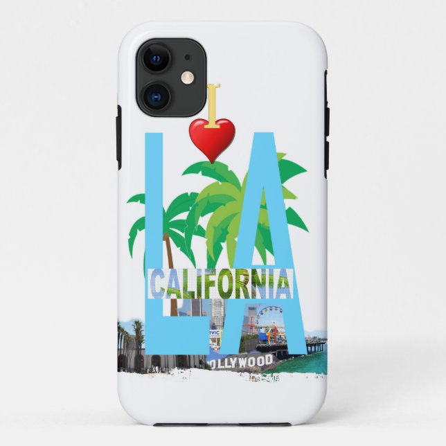 los angeles  l a california city usa america Case-Mate iPhone case (Back)