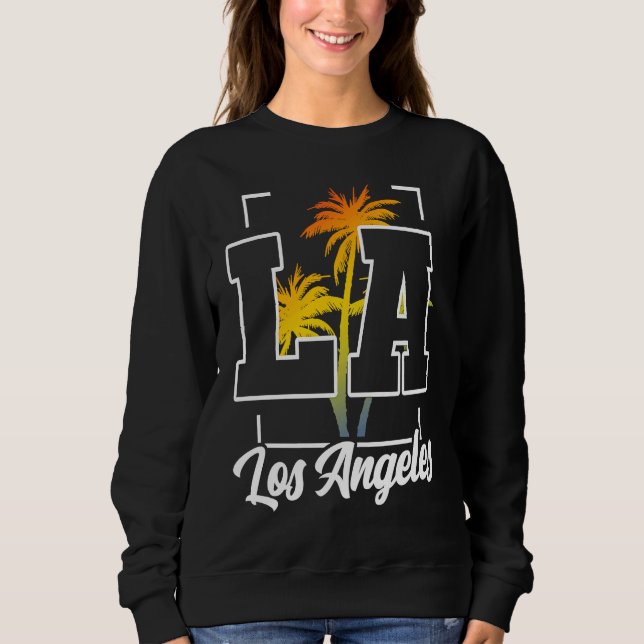 Los Angeles LA California   7 Sweatshirt (Front)