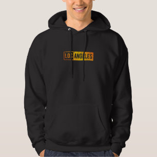 Los Angeles LA California Distressed 3 Hoodie