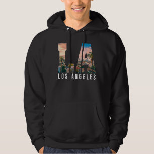 Los Angeles La California  Men Women Retro Clothin Hoodie
