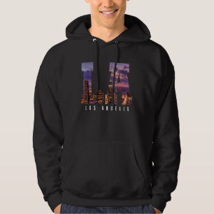 Los Angeles La California Retro Vintage Los Angele Hoodie