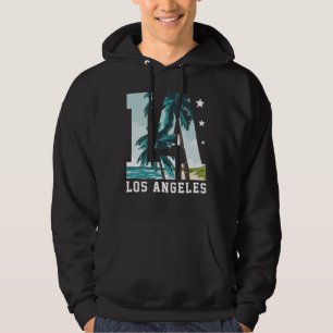 Los Angeles La California Retro Vintage Los Angele Hoodie
