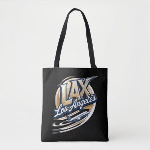 Los Angeles LAX Airport Code Tote Bag