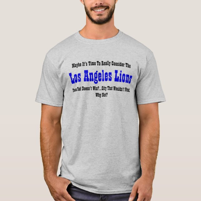 Los Angeles Lions Shirt (Front)