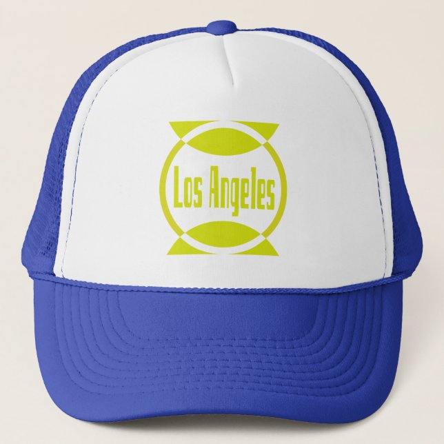 Los Angeles Logo Design #1- Lemon Yellow Hat (Front)