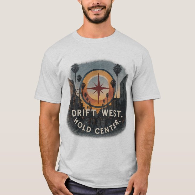 Los Angeles Men’s T-Shirt | Pastel Calm Style (Front)