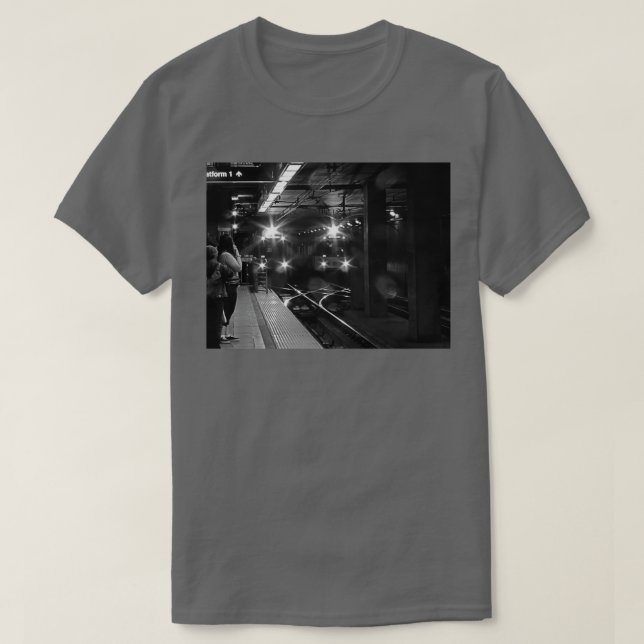 Los Angeles Metro Rail T-Shirt (Design Front)