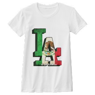 Los Angeles Mexican Flag T-Shirt
