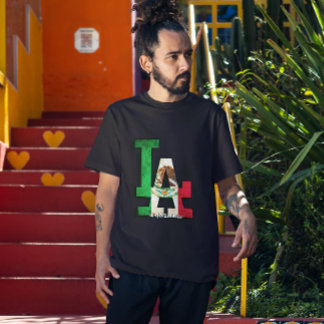 Los Angeles Mexican Flag T-Shirt
