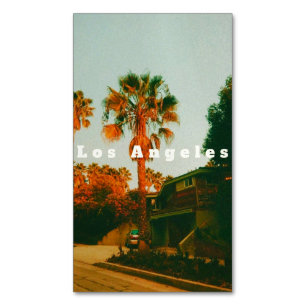 Los Angeles, Miracle Mile, West Hollywood Magnetic Business Card