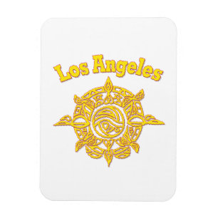 Los Angeles Motif 1 Flex Magnet