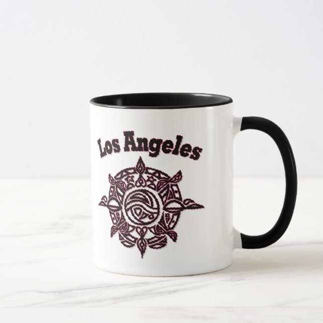 Los Angeles Motif 1 Mug (Right)