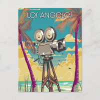 Los Angeles Movie camera poster
