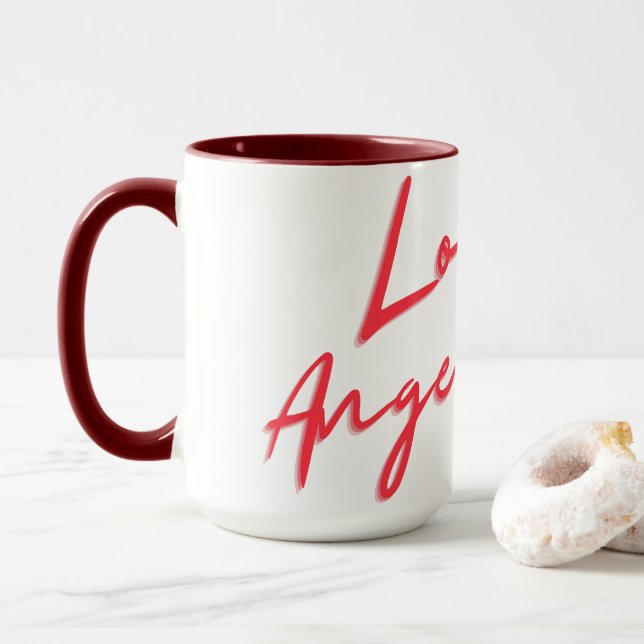 Los Angeles Mug (With Donut)