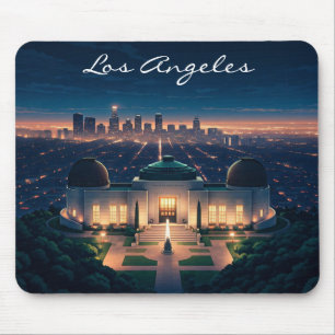 Los Angeles Night Mouse Pad