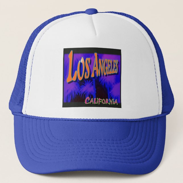 "Los Angeles Night Palms" Cap (Front)