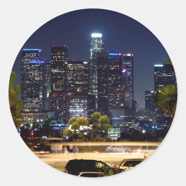 Los Angeles Night Sticker (Front)