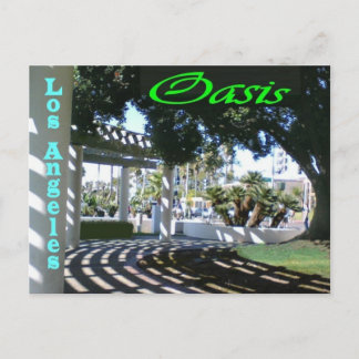 Los Angeles - Oasis Postcard