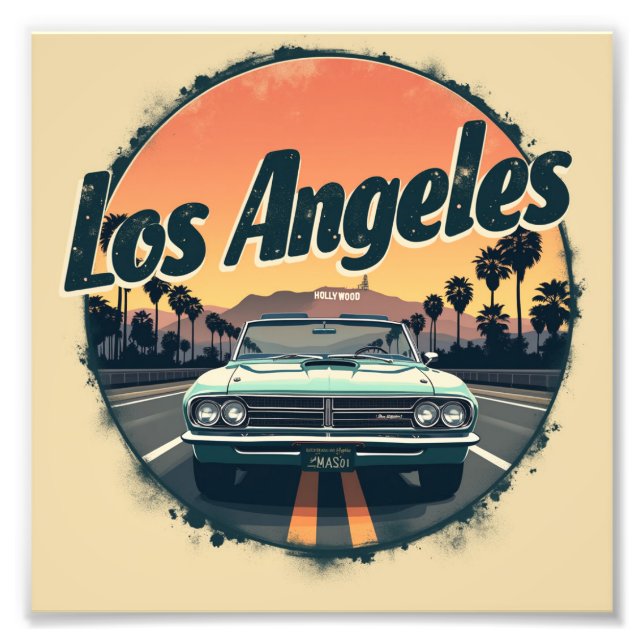 Los Angeles  Photo Print (Front)