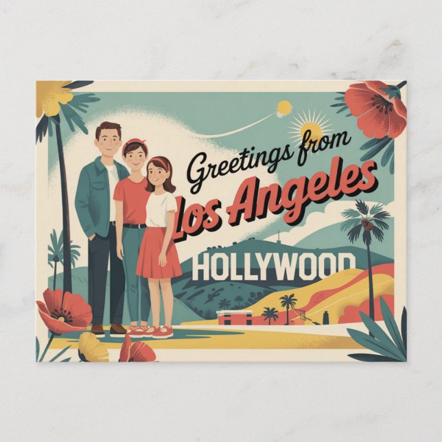 Los Angeles Postcard (Front)