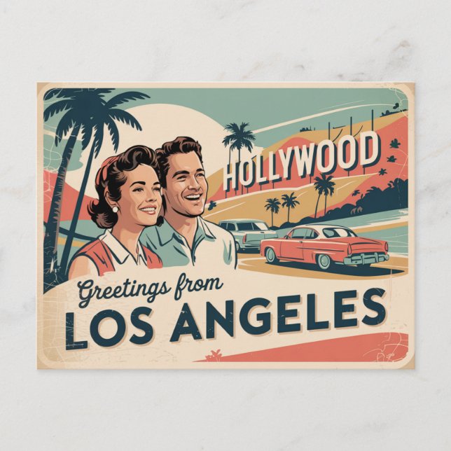 Los Angeles Postcard (Front)