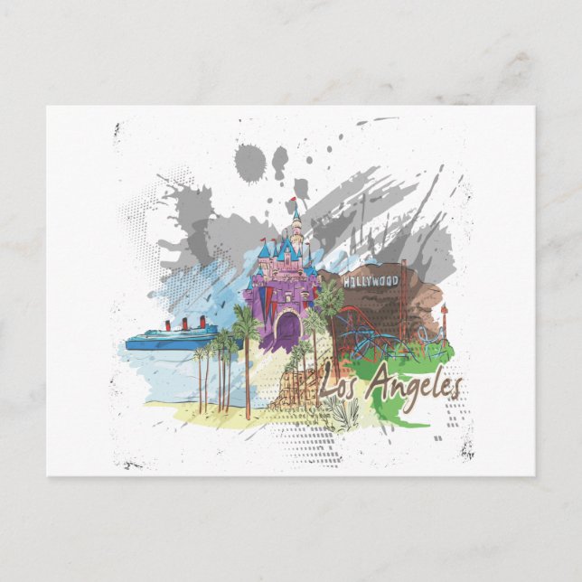 Los Angeles Postcard (Front)