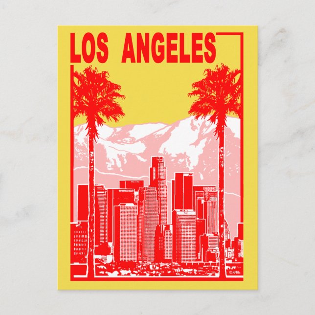 Los Angeles Postcard (Front)