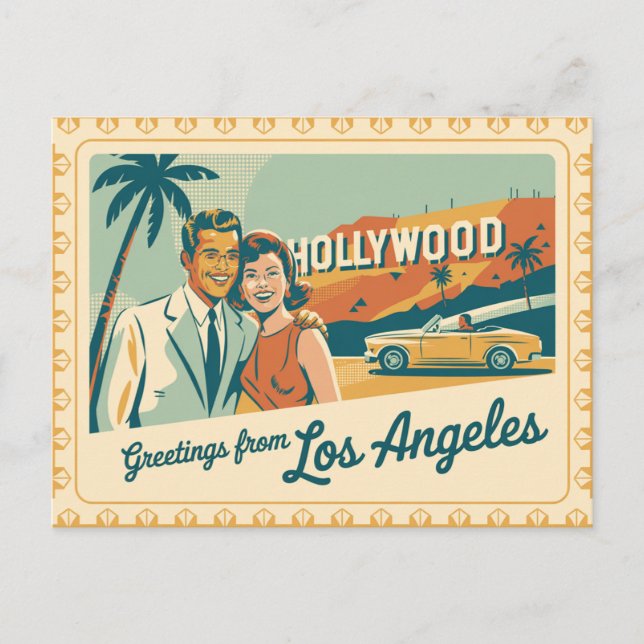 Los Angeles Postcard (Front)